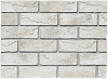 Фасадная плитка BrickWell Traditional цвет "Ультрабелый с патиной" 210x65x15